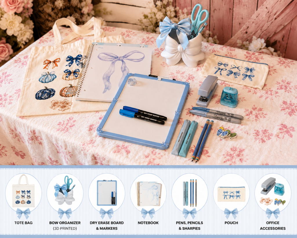 The Bow Desk Set
