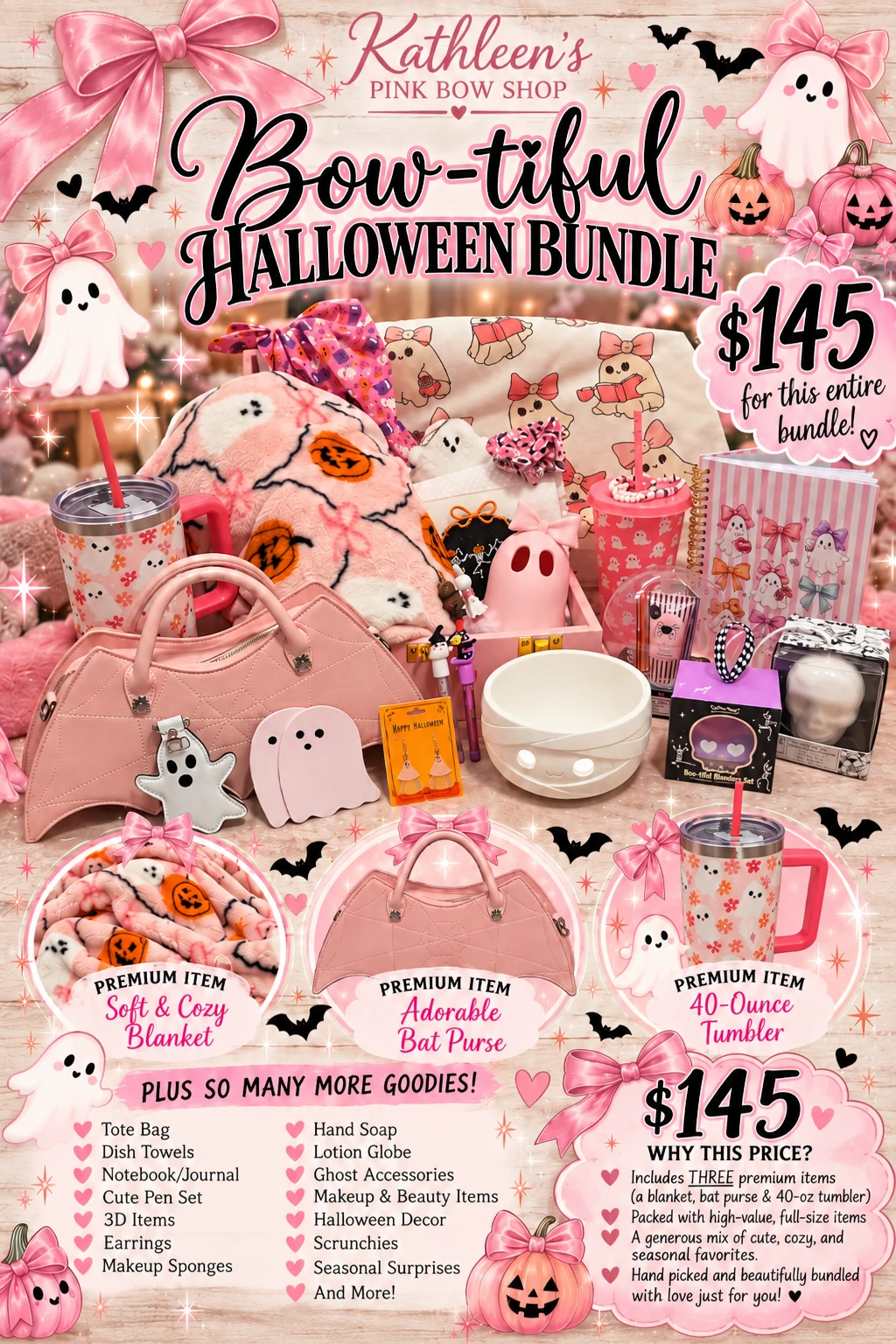 Bow-tiful Halloween Bundle Deluxe details